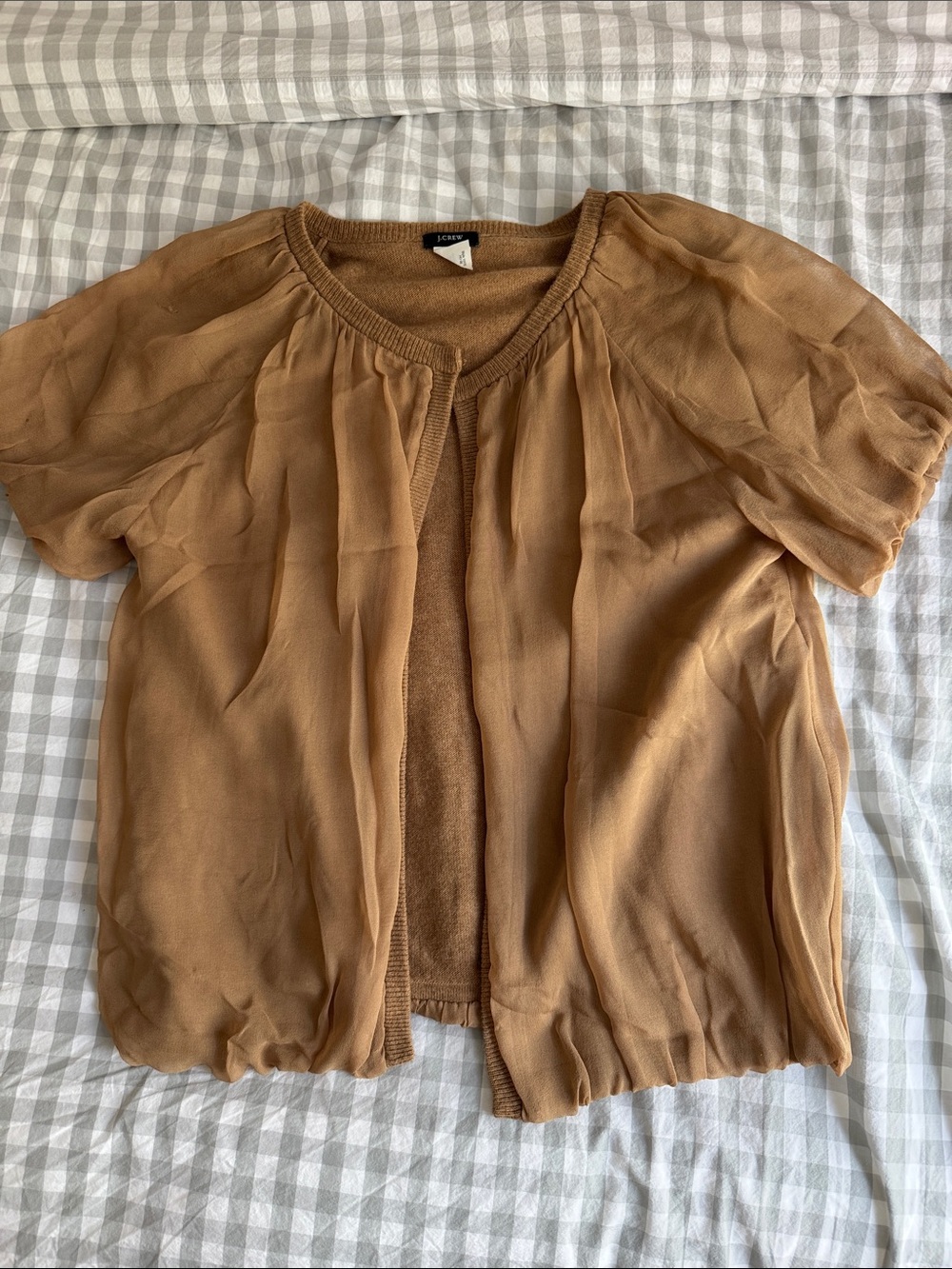 J Crew 100% natural material sweater top